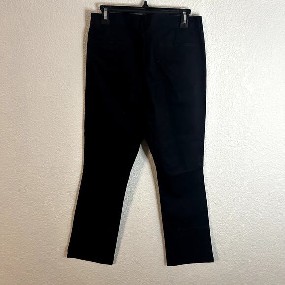 Old Navy Boot Cut Stretch Uniform Pant Womens Size 10 Black Jack NWT NEW - Picture 5 of 7